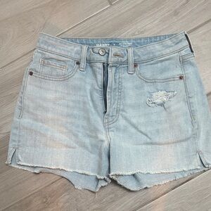 Old Navy OG Straight High Rise Jean Shorts